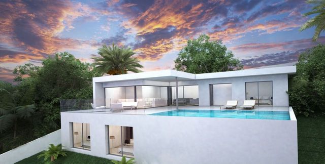 New modern villa project in Altea Hills with pool - Luxinmo