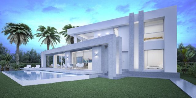 Incredible modern villa project for sale in Javea - Luxinmo